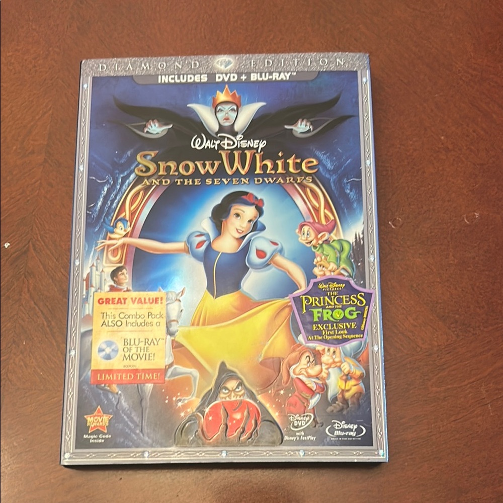 Disney Snow White Diamond Edition Blu-ray DVD